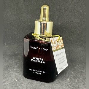 🆕 Sand + Fog 🤍White Vanilla 🤍 50ml Perfume Oil Dropper ✨new unused✨